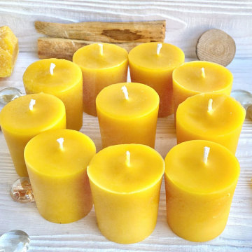Wholesale Organic Beeswax Votive Candles