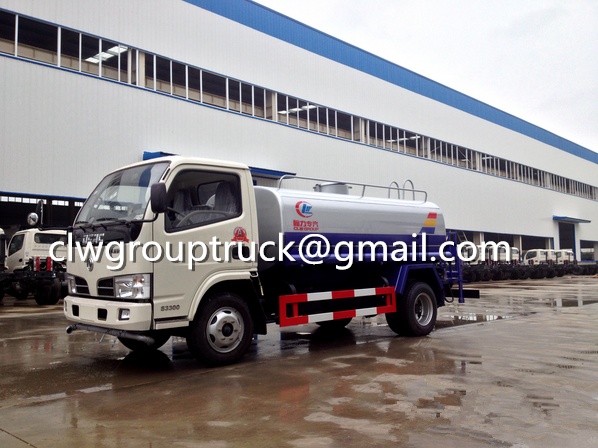 Dongfeng Furuika 5CBM شاحنة ناقلة لنقل المياه