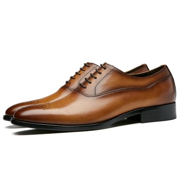 2024 Latest Stylish Italian Leather Lace-up Business Shoes for Men