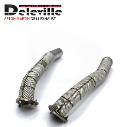Stainless Steel Exhaust Pipes and Catalytic Converter for Aston Martin DB11 Car Accessories