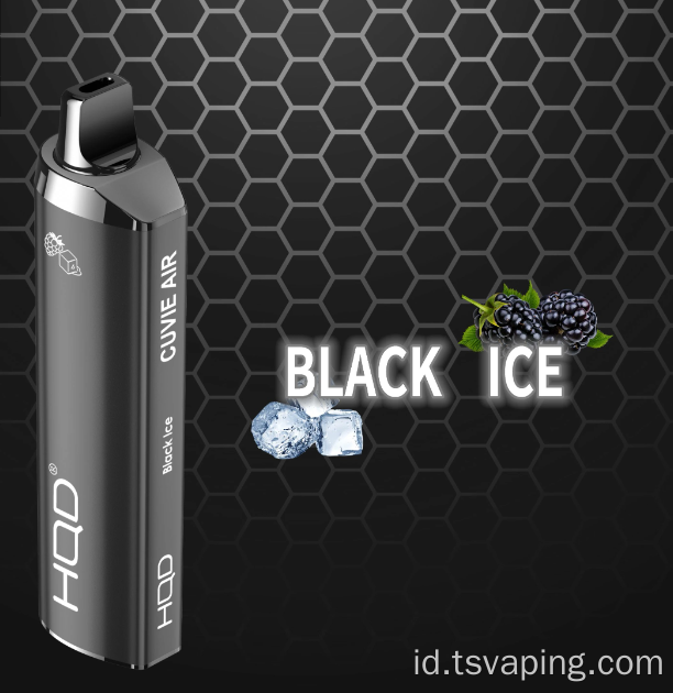 Udara Ulang 4000 Puffs Black Ice Disposable Vape