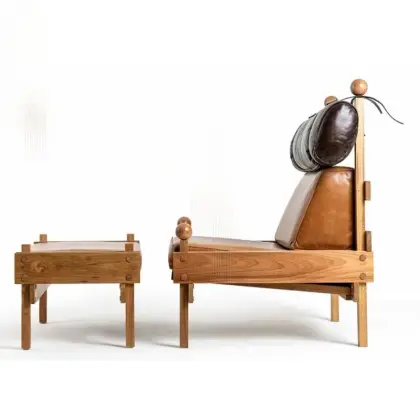 Luxury European Vintage Tiger Chair for Living Room and Bedroom