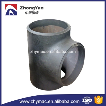 ASTM A234 WPB pipe tee, carbon steel tee weight