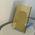 Verre de verre réfléchissant en bronze doré de 4 à 10 mm en verre revêtu