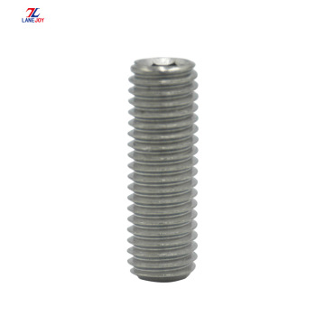 DIN916 304 stainless steel machine screw headless screw