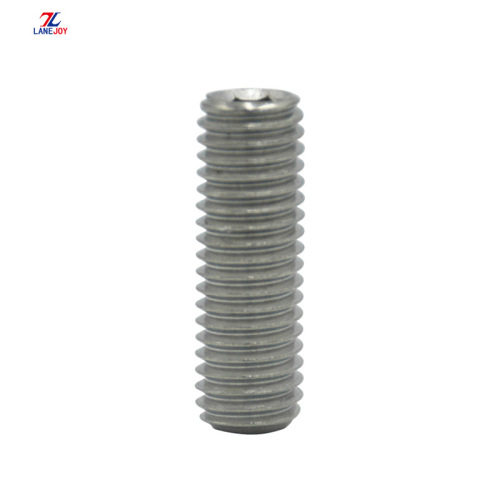 Hexagon socket screws DIN916 304 stainless steel machine screw headless screw Manufactory