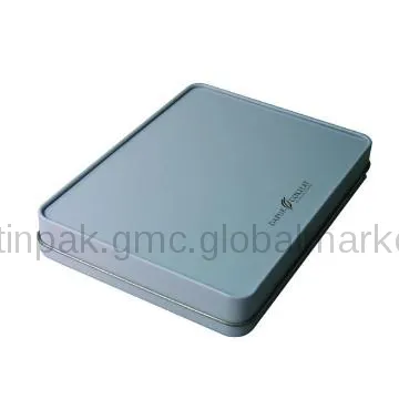 Swiss white chocolate Valentine\'s Day gift tin