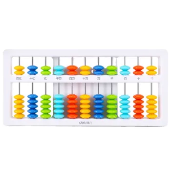 Elementary School Abacus: Deli 74322 for Grade 2 Mathematics, Abacus Mind, and Counting