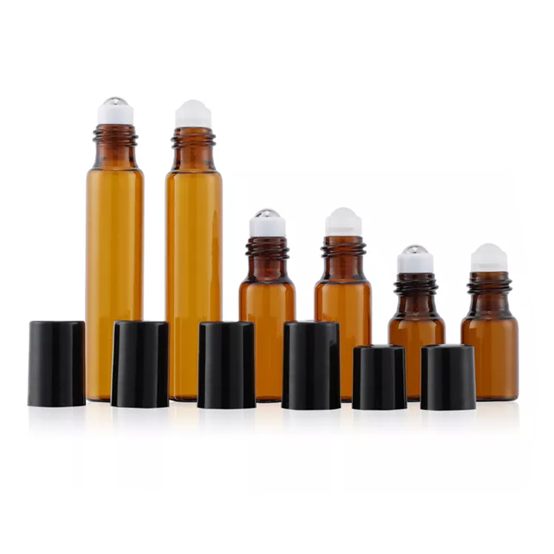 2ml 3ml 5ml 10 ml leere Augencreme Roller -Kugel -Applikator kleiner Glasflasche für Parfüm