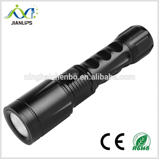 Aluminum Portable Blink 10W LED Flash Light Torch Light Zoom Tactical LED Flashlight