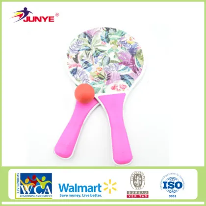 nbjunye beach ball racket / beach tennis racket sale / beach paddle racket