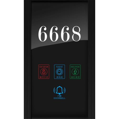 Sistem Doorplate Remote Layar Sentuh untuk Hotel