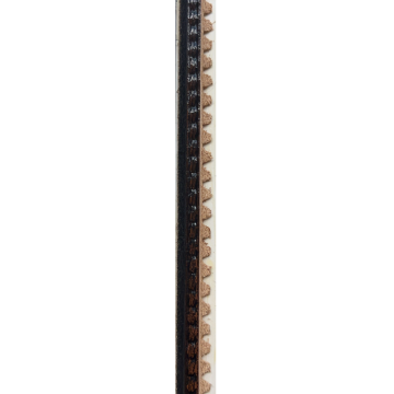 dark brown leather welt