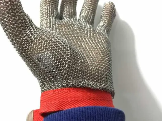 Manufacturer stainless steel safetyglove/mesh glove