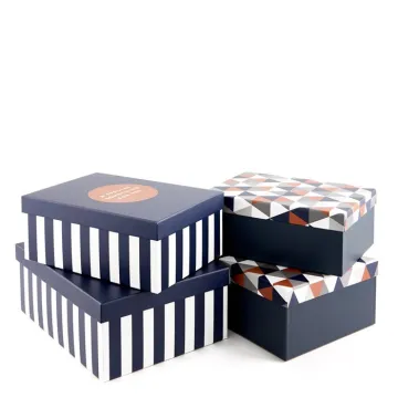 Premium customised cardboard gift box with lid