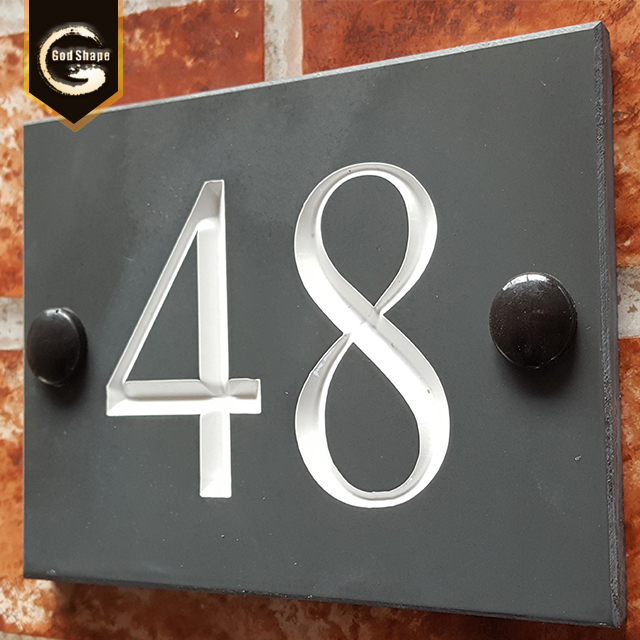لوحات رقم غرفة تسجيل رقم الباب المخصص