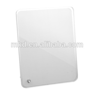 Meikeda 8" Square sublimation led crystal light frame with Round Corner
