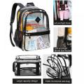 WYCY Clear Backpack Heavy PVC Transparent Bag