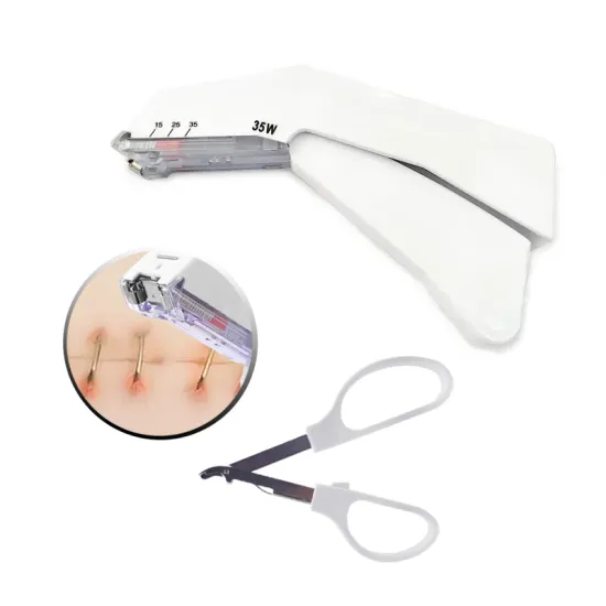 Disposable and Absorbable Skin Staplers: 35W Sterile Wound Closure Devices