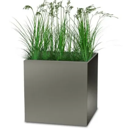 Stainless steel flower bed