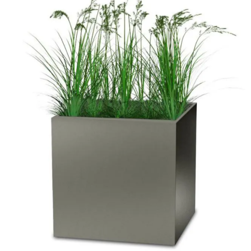 Blumenbeet aus Edelstahl