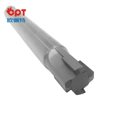 hard PCD fette end mill with radius