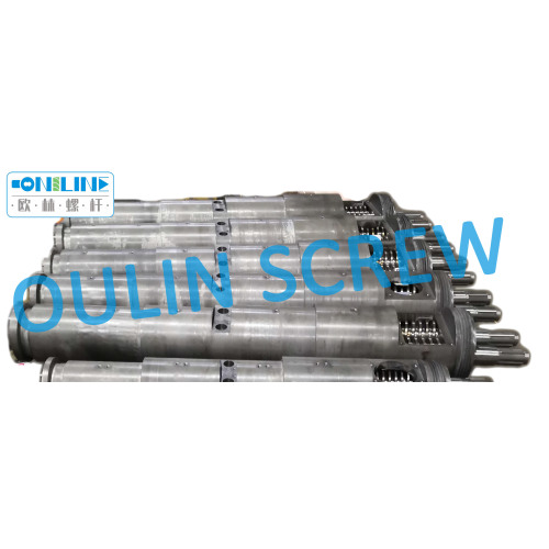 Jwell 80/156 Twin Conical Screw and Barrel for PVC Pipe