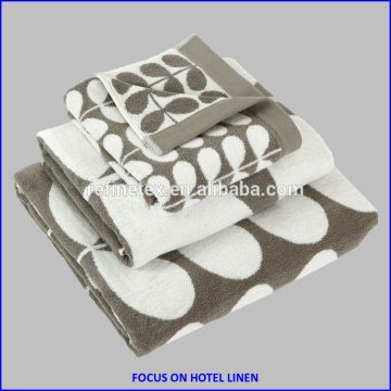 guest use luxury cotton bath towel for bathroom