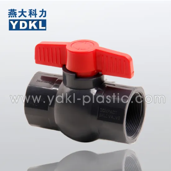 PVC OCTAGONAL BALL VALVE heavy-duty type 20mm