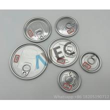 Aluminum easy open ends various types for food
