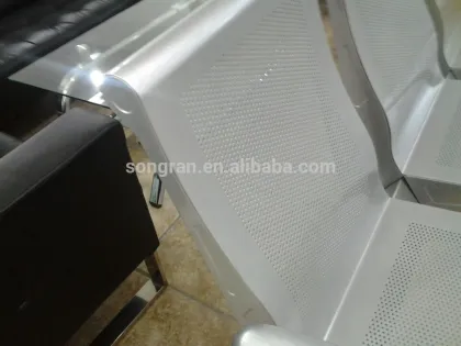 Public Metal Seating Hospital Chair High Back Airport Waiting Chairs Bench 802-03-011