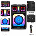 LED Ekranlı ve Bluetoothlu Güçlü Karaoke Hoparlörü