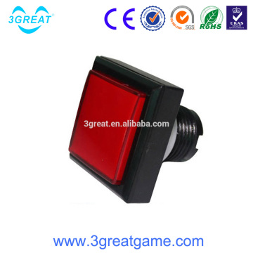 electrical square push button for game accessory