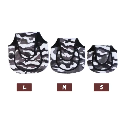 Camouflage Durable Fishing Reel Bag for JK S M L Spinning Reels