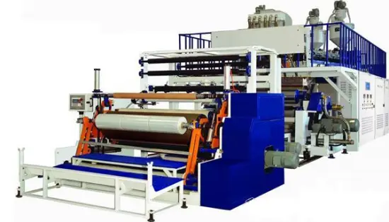 Stretch Film Making Machine with automatic loader