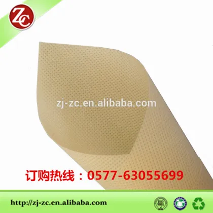non-woven fabric green popular color polypropylene fabric in roll