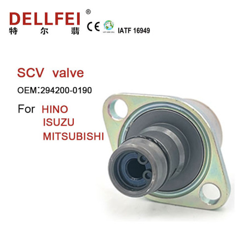 Válvula de control de succión SCV 294200-0190 para Hino Isuzu