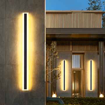 Modern Waterproof LED Outdoor Wall Lamp for Staircases and Balconies