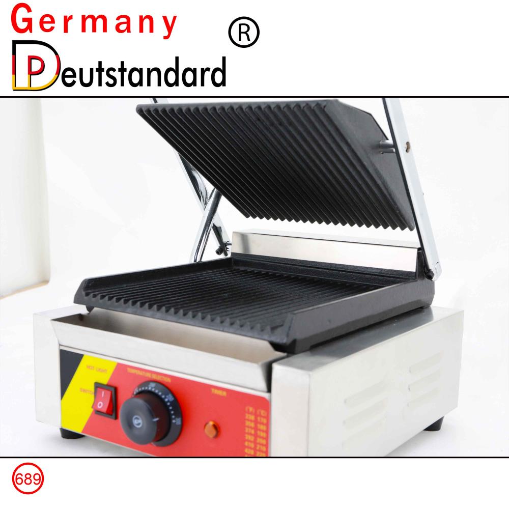 Panini Maker Makchines &amp; Clamp Vorheizen mit Edelstahl zum Verkauf