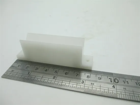 POM White Plastic Machining