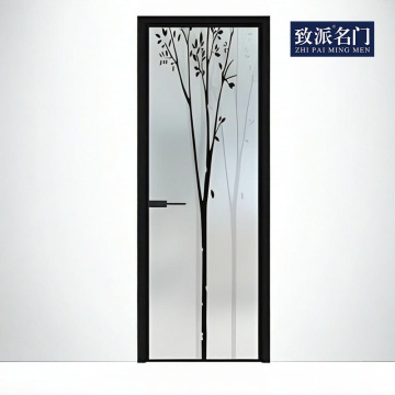 Extremely simple tree line swing door