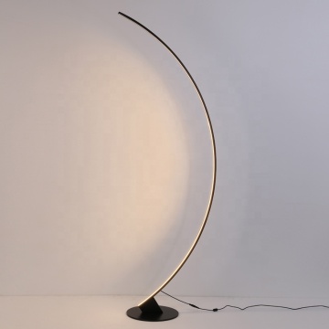 Minimalist Modern LED Floor Lamp with Dimmable Remote Control