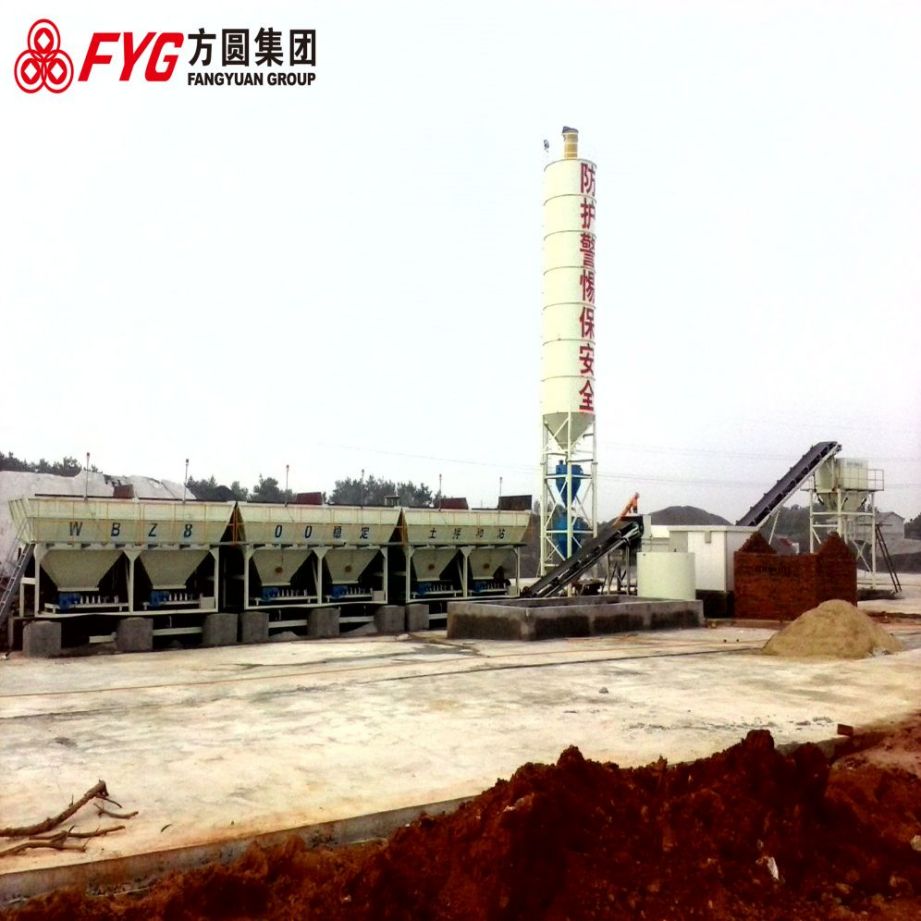 Construction Machinery Mobile Stabilized Soil Mixing Plant