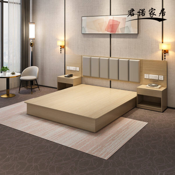 Hotel Homestay Custom Double Bed Furniture