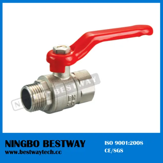 Lever Handle 2PC Forged Brass Ball Valve DN20