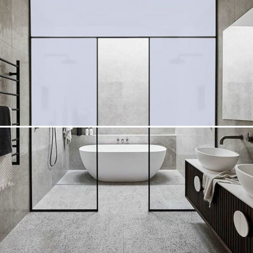 Dimming Film Bathroom Intelligent Films PDLC Tempered Glass