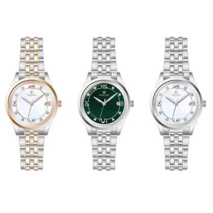 Luxury MOP Dial Quartz Women Watch