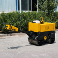 Walk-behind road roller small area construction double-wheel road roller series vibration strong pressure force road roller sale