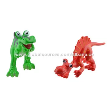 Cartoon dinosaur toys set