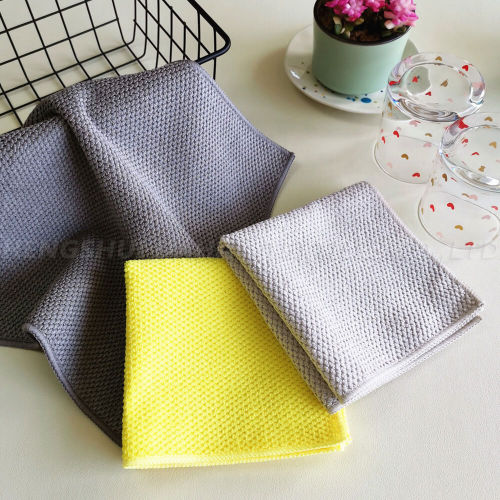 Microfiber Towels MC171 Polyester brocade jacquard pearl towel Manufactory